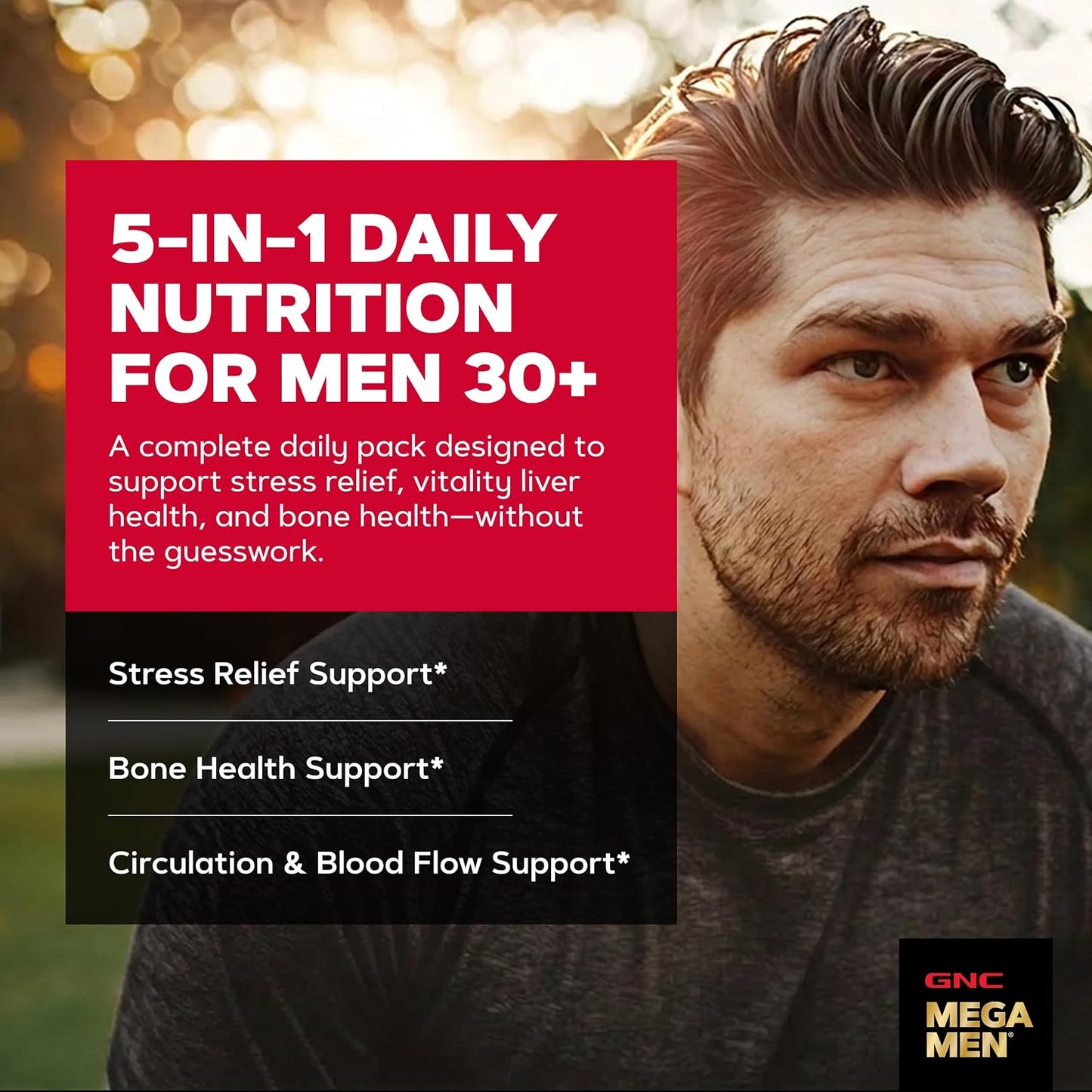 Men’s 30+ Daily Vitapak – 5-in-1 Multivitamins