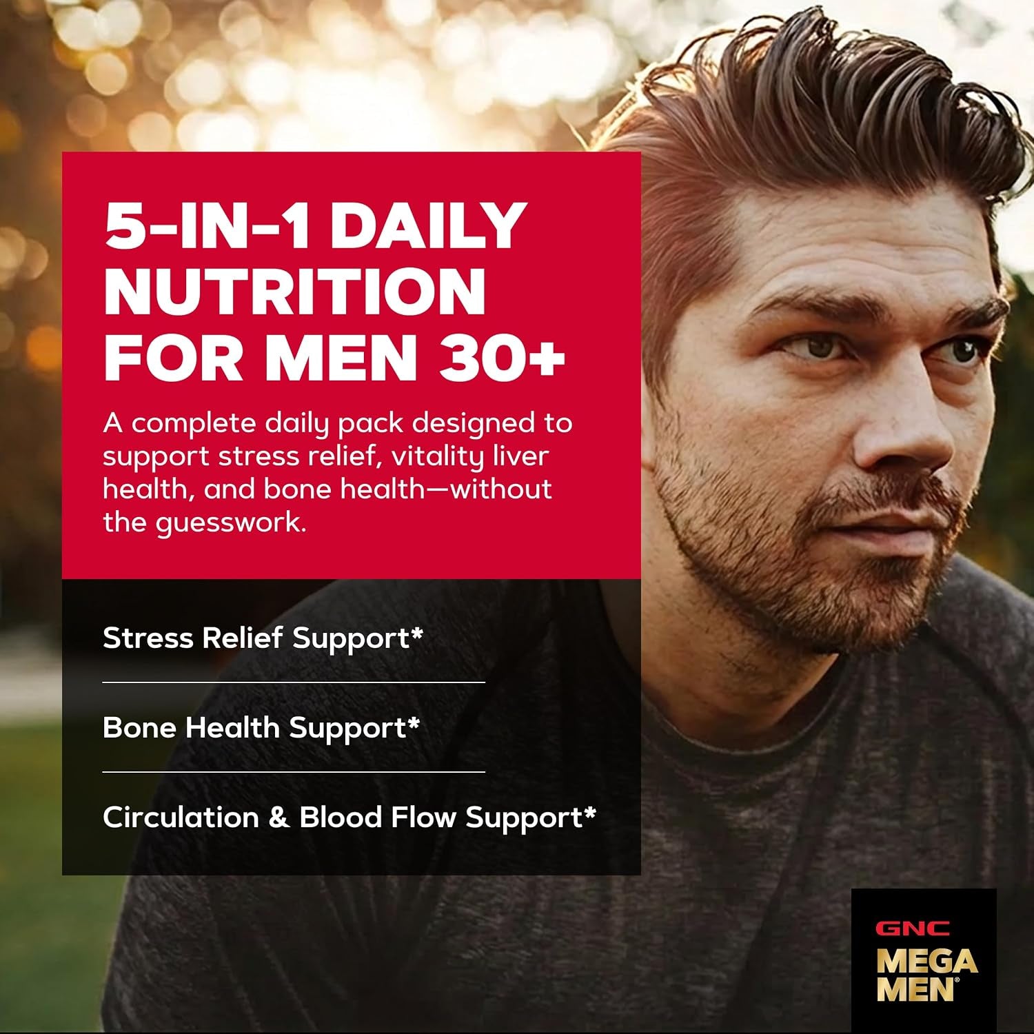 Men’s 30+ Daily Vitapak – 5-in-1 Multivitamins