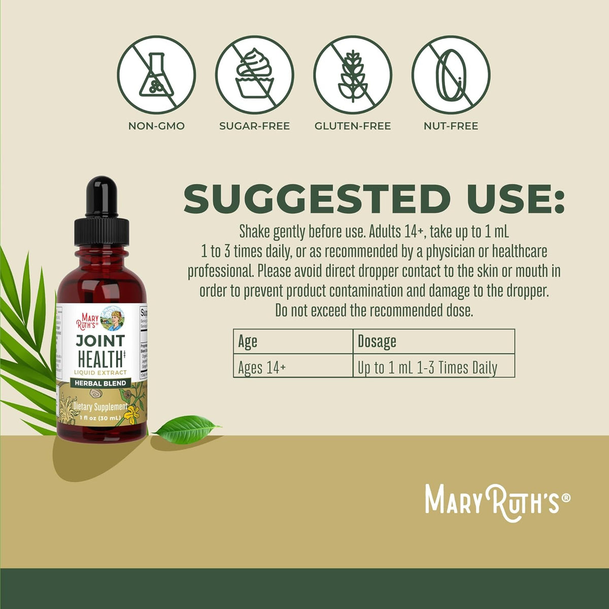 Maryruth Organics Joint Health Liquid Extract