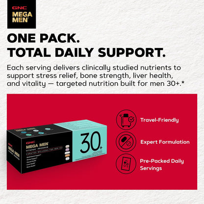 Men’s 30+ Daily Vitapak – 5-in-1 Multivitamins