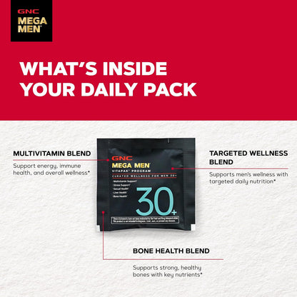 Men’s 30+ Daily Vitapak – 5-in-1 Multivitamins