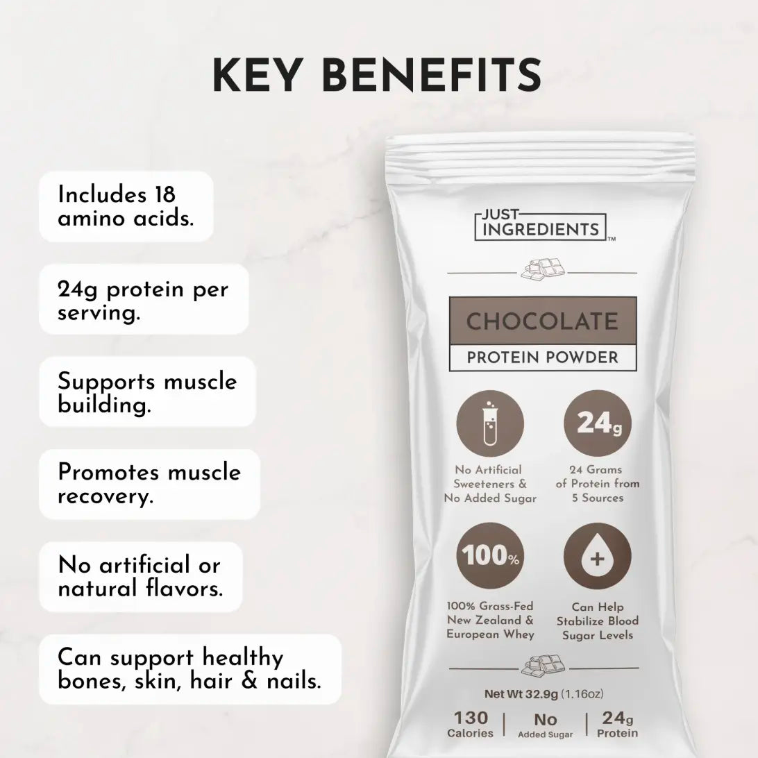 Chocolate Protein Powder - Individual Stick